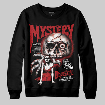 Jordan 12 Retro Flu Game (2025) DopeSkill Sweatshirt Mystery Ghostly Grasp Graphic Streetwear - Black