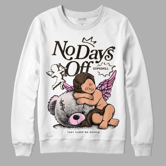 Jordan 11 Retro Neapolitan DopeSkill Sweatshirt New No Days Off Graphic Streetwear