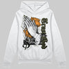 Jordan 5 "Olive" DopeSkill Hoodie Sweatshirt Trust God Graphic Streetwear - White