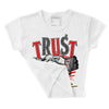 Red Collection DopeSkill Women's Crop Top Trust No One Graphic