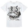 Jordan 5 SE “Sail” DopeSkill T-Shirt Trust No One Graphic Streetwear - White 