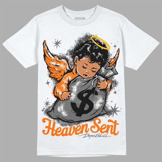 Jordan 3 Retro 'Fear Pack' DopeSkill T-Shirt Heaven Sent Graphic Streetwear - White