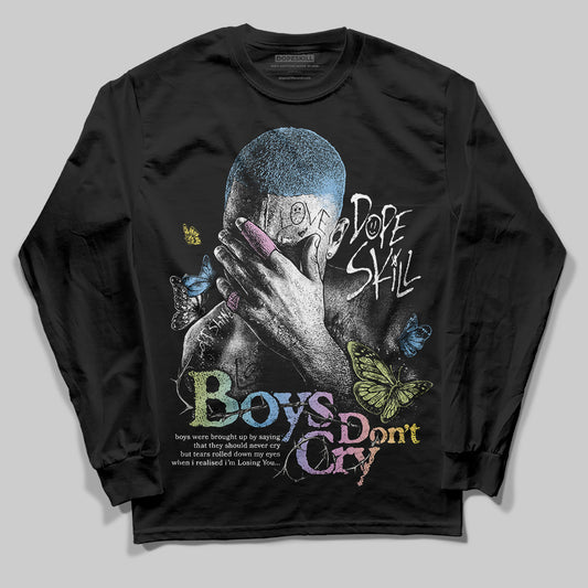 Jordan 5 “Year of the Snake” DopeSkill Long Sleeve T-Shirt Boys Don't Cry Graphic Streetwear - Black