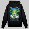 Royal Blue Sneakers DopeSkill Hoodie Sweatshirt Drip Harder Graphic Streetwear - Black