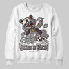 A Ma Maniére x Air Jordan 6 Retro “Smoky Mauve”⁠ DopeSkill Sweatshirt Born To Be Rich Graphic Streetwear - White