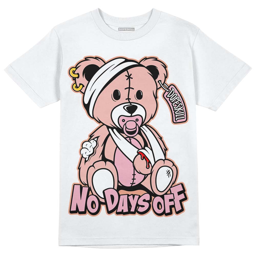 Jordan 11 Low “Legend Pink” DopeSkill T-Shirt Hurt Bear Graphic Streetwear - White