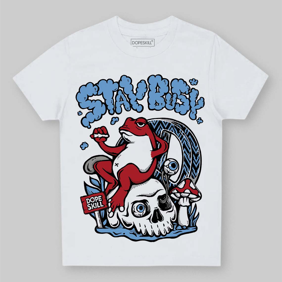 Jordan 12 Retro 'Melo' DopeSkill Toddler Kids T-shirt Stay Busy Graphic Streetwear - White 