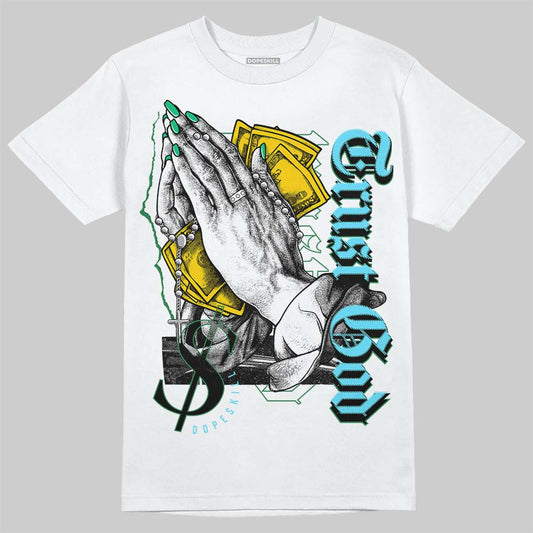 Dunk Low Ben & Jerry’s Chunky Dunky DopeSkill T-Shirt Trust God Graphic Streetwear - White