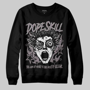 A Ma Maniére x Air Jordan 6 Retro “Smoky Mauve”⁠ DopeSkill Sweatshirt Root of Evil Graphic Streetwear - black