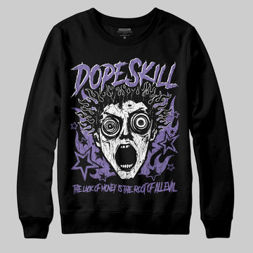 Jordan 11 "Mojave" DopeSkill Sweatshirt Root of Evil Graphic Streetwear - black