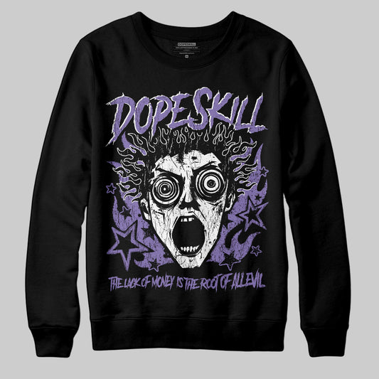 Jordan 11 "Mojave" DopeSkill Sweatshirt Root of Evil Graphic Streetwear - black