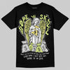 Jordan 4 GS “Light Lemon Twist” DopeSkill T-Shirt Angels Graphic Streetwear - black