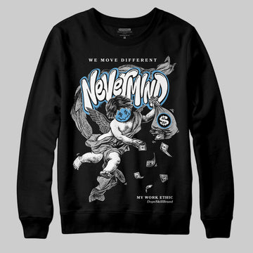 Jordan 10 OG “Steel” DopeSkill Sweatshirt Nevermind Graphic Streetwear - Black