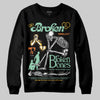 SB Dunk Low Rodeo Tourmaline DopeSkill Sweatshirt Broken Bones Graphic Streetwear - Black
