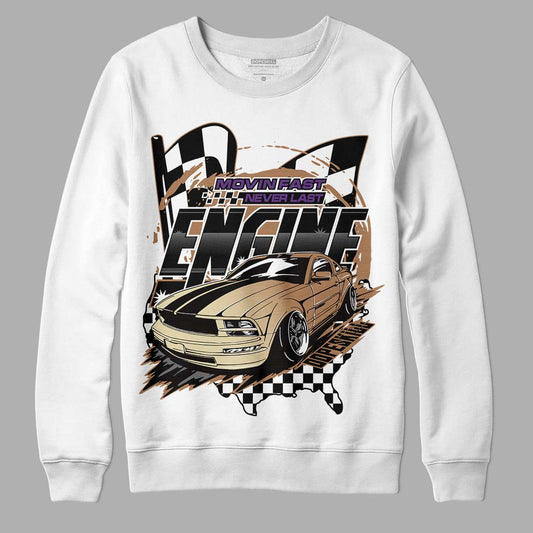 Jordan 6 WMNS Gore-Tex Brown Kelp DopeSkill Sweatshirt ENGINE Tshirt Graphic Streetwear - White