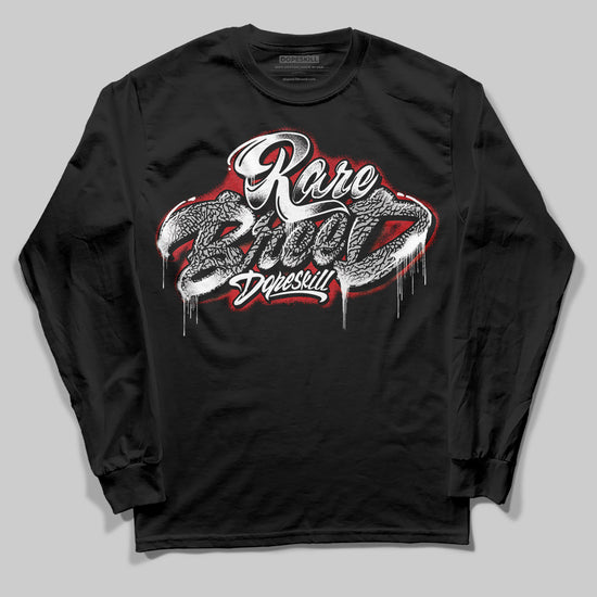 Jordan 3 OG “Black Cement” DopeSkill Long Sleeve T-Shirt Rare Breed Type Graphic Streetwear - Black