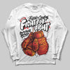 Black and White Sneakers DopeSkill Long Sleeve T-Shirt Fight For Right Graphic Streetwear - White