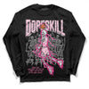 Dunk Low LX Pink Foam DopeSkill Long Sleeve T-Shirt Thunder Dunk Graphic Streetwear - Black