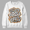 Dunk Low Cool Grey DopeSkill Sweatshirt Never Forget Loyalty Graphic Streetwear - White 