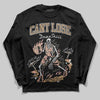 Nike Air Force 1 Low Canvas “Linen” DopeSkill Long Sleeve T-Shirt Cant Lose Graphic Streetwear - Black