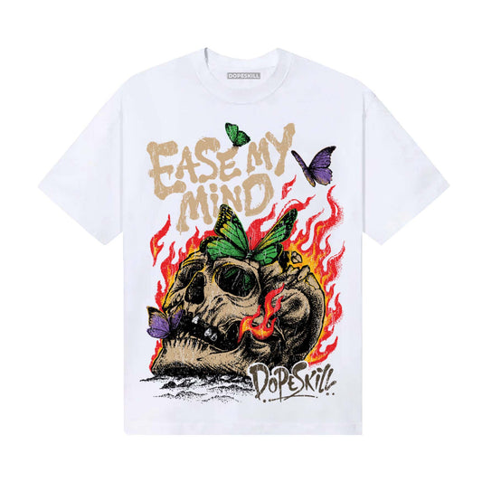 TAN Sneakers DopeSkill T-Shirt Ease My Mind Graphic Streetwear - White