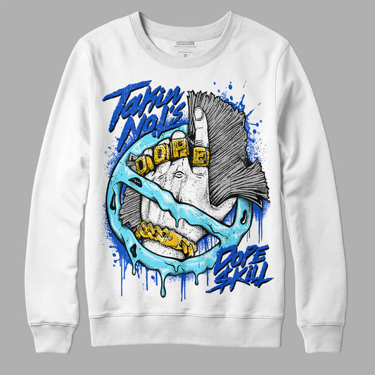 Dunk Low Argon DopeSkill Sweatshirt Takin No L's Graphic Streetwear - White 