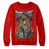 Red Sneakers DopeSkill Red Sweatshirt Life or Die Graphic Streetwear 