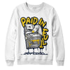 Dunk Low Vintage “Michigan” DopeSkill Sweatshirt Paid In Full Graphic Streetwear - White