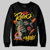 Yellow Sneakers DopeSkill Sweatshirt Rolling in Money Graphic Streetwear - Black