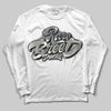 Jordan 9 Cool Grey DopeSkill Long Sleeve T-Shirt Rare Breed Type Graphic Streetwear - White