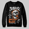 Orange, Black and White Sneakers DopeSkill Sweatshirt Jealousy Graphic Streetwear - black