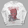 Valentine's Day Collection DopeSkill Long Sleeve T-Shirt Money Talks Graphic Streetwear - White