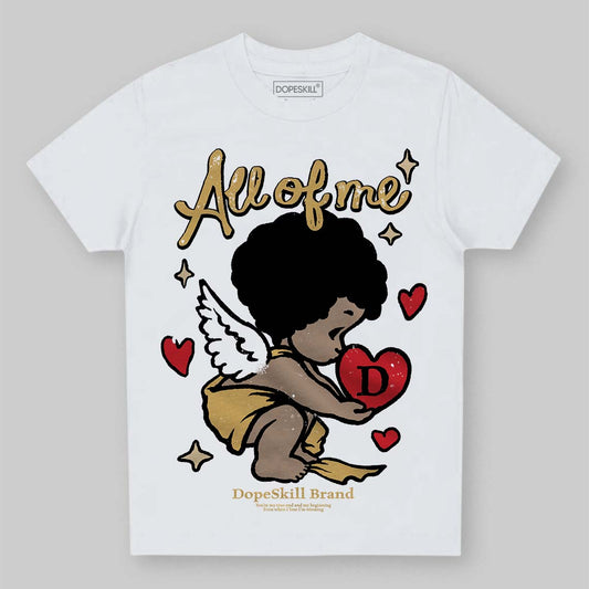 Jordan 4 Retro “Pizza” DopeSkill Toddler Kids T-shirt All Of Me Graphic Streetwear - White