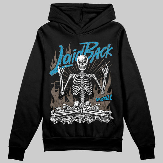 Jordan 3 GS “We Outside” DopeSkill Hoodie Sweatshirt Laid Back Graphic Streetwear - Black