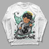 Green Glow 3s DopeSkill Long Sleeve T-Shirt Heaven Sent Graphic