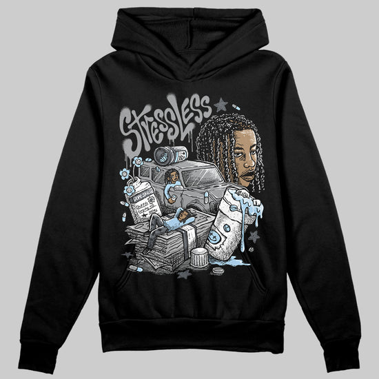 Jordan 5 Retro Wolf Grey (2026) DopeSkill Hoodie Sweatshirt Stressless Graphic Streetwear - Black