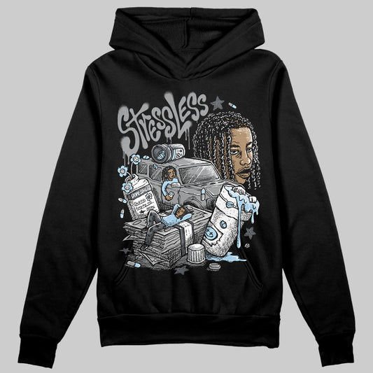 Jordan 5 Retro Wolf Grey (2026) DopeSkill Hoodie Sweatshirt Stressless Graphic Streetwear - Black