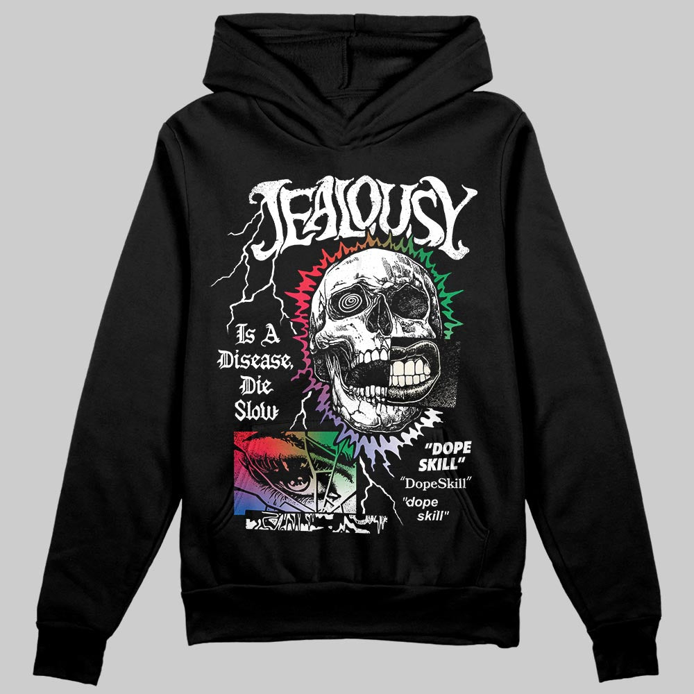 Jordan 11 Retro 285 Atlanta DopeSkill Hoodie Sweatshirt Jealousy Graphic Streetwear - Black