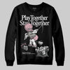 Air Max 95 OG “Pink Foam” DopeSkill Sweatshirt Play together, Stay together Graphic Streetwear - Black