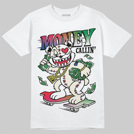 Jordan 11 City Pack “285” Atlanta DopeSkill T-Shirt Money Callin' Graphic Streetwear - White