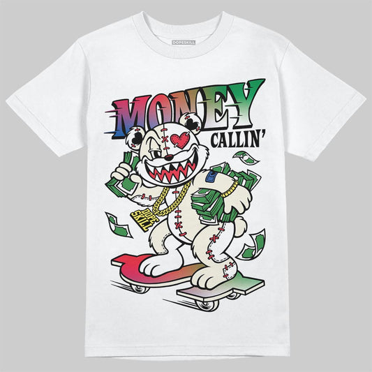 Jordan 11 City Pack “285” Atlanta DopeSkill T-Shirt Money Callin' Graphic Streetwear - White