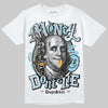 Vans Knu Stack Vintage Satin Dream Blue DopeSkill T-Shirt Money Don't Lie Graphic Streetwear - White