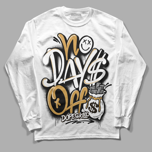 Jordan 11 "Gratitude" DopeSkill Long Sleeve T-Shirt No Days Off Graphic Streetwear - WHite