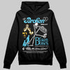 Jordan 11 Retro Gamma Blue (2025) DopeSkill Hoodie Sweatshirt Broken Bones Graphic Streetwear - black
