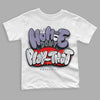 Jordan 5 Retro Low Indigo Haze DopeSkill Toddler Kids T-shirt Homie Don't Play That Graphic Streetwear - White