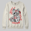 Jordan 1 Retro High OG “Sail” DopeSkill Sweatshirt Smile Through The Pain Graphic Streetwear