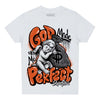 Jordan 3 Georgia Peach DopeSkill Toddler Kids T-shirt God Made Me Perfect Graphic Streetwear - White