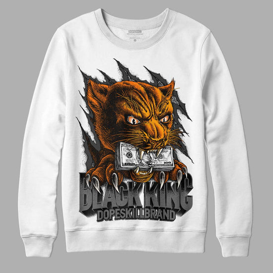 Jordan 3 Retro 'Fear Pack' DopeSkill  Sweatshirt Black King Graphic Streetwear - White