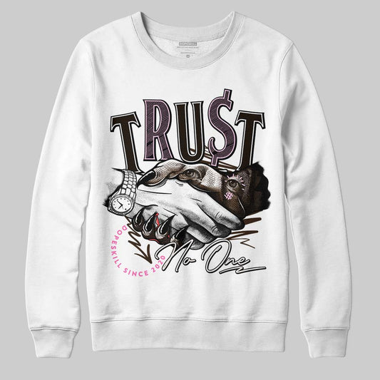 Jordan 11 Retro Neapolitan DopeSkill Sweatshirt Trust No One Graphic Streetwear