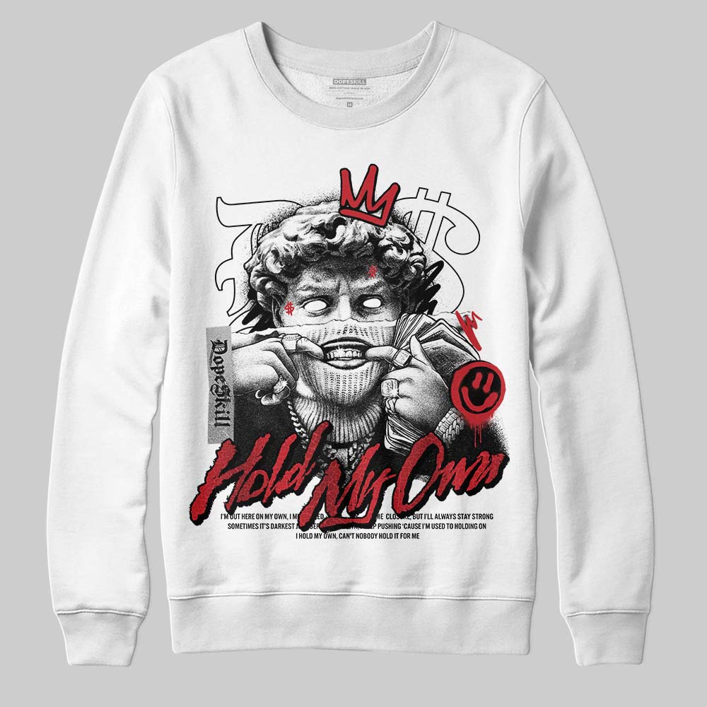 Jordan 1 High OG “Ruby” DopeSkill Sweatshirt In My Way Graphic Streetwear - White